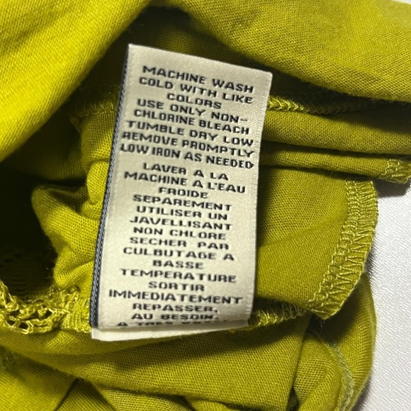 Anthropologie Ric Rac Sleeveless Top Sz M Green Crochet Lace Shirt w/Pockets NWT - Picture 7 of 7